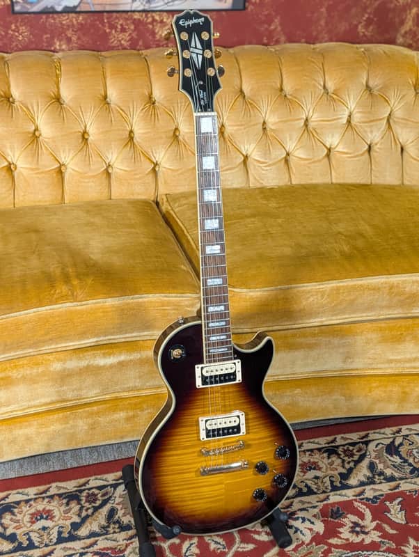 Epiphone Les Paul Custom 2006 - Tobacco Burst image 1