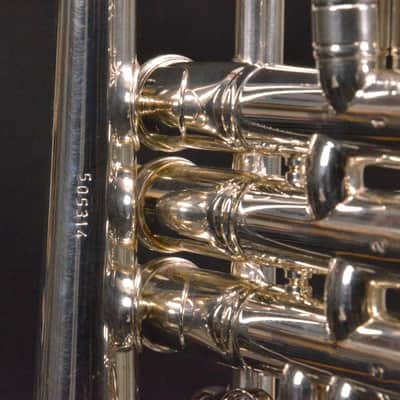 Vintage 1971 Besson New Standard Class A Soprano Cornet in Eb, Silver-Plated with Original 'S' Mouthpiece image 6