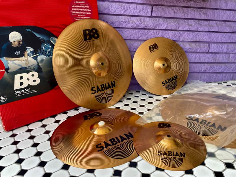 Sabian -B8 Super Set-“2010s” Cymbal Pack!! image 1