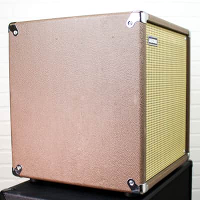 Preowned Avatar 112 Traditional Cube 1x12" 8 Ohm Guitar Amp Cabinet w/ Celestion G12H30 - Caramel image 2