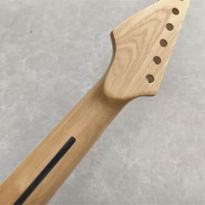 Gloss Electric Guitar Neck Baritone Style 22 Fret 27 Inch rosewood image 5