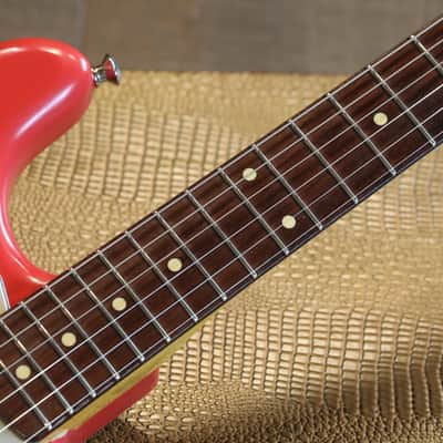 2017 Nash Guitars S-63 w/ Lollar Pickups Electric Guitar Fiesta Red + OHSC image 15