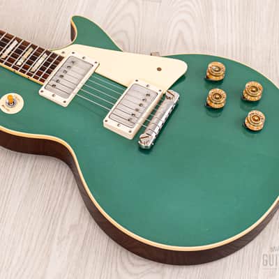 2020 Gibson Custom Shop Historic 1954 Les Paul R4 Inverness Green Dark Back w/ CustomBucker PAFs, Case, COA, Tags image 9