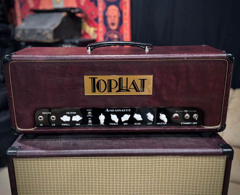 TopHat Ambassador 50 Head T-50AM 2004 Burgundy Boutique Very Nice image 1