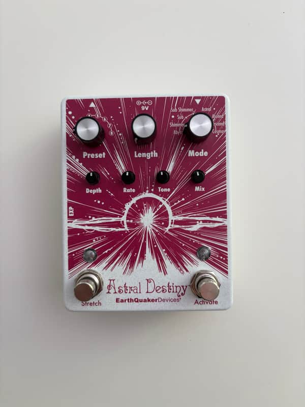 EarthQuaker Devices Astral Destiny Octal Octave Reverberation Odyssey