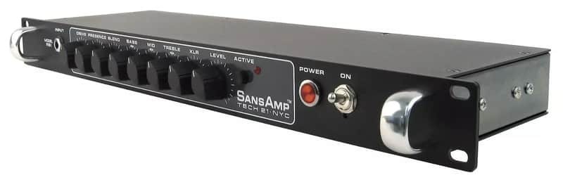 Tech 21 SansAmp RBI Rackmount Bass Preamp | Reverb