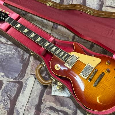 Gibson Custom Shop 1960 Les Paul Standard VOS Washed Cherry Sunburst New Unplayed Auth Dlr 8lb9oz #531 image 11