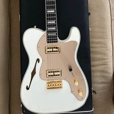 Fender Telecaster Thinline Super Deluxe 2012 - Olympic White image 2