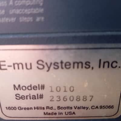 E-MU Systems Emax HD 61-Key 8-Voice Sampler Workstation 1996 - Black image 6