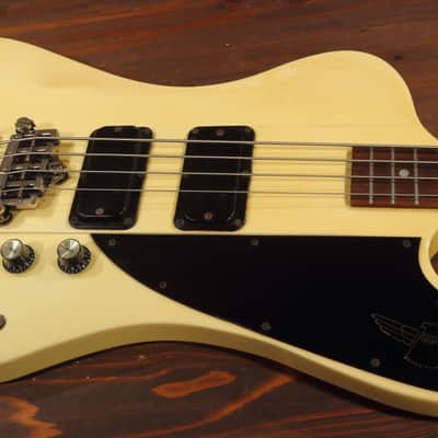 Greco Thunderbird bass TB-70 1986 Vintage White image 5