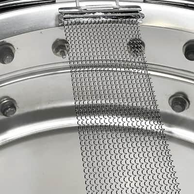 Vintage 63-65 Ludwig No. 404 Acrolite Snare Drum Small Keystone #96514 image 21