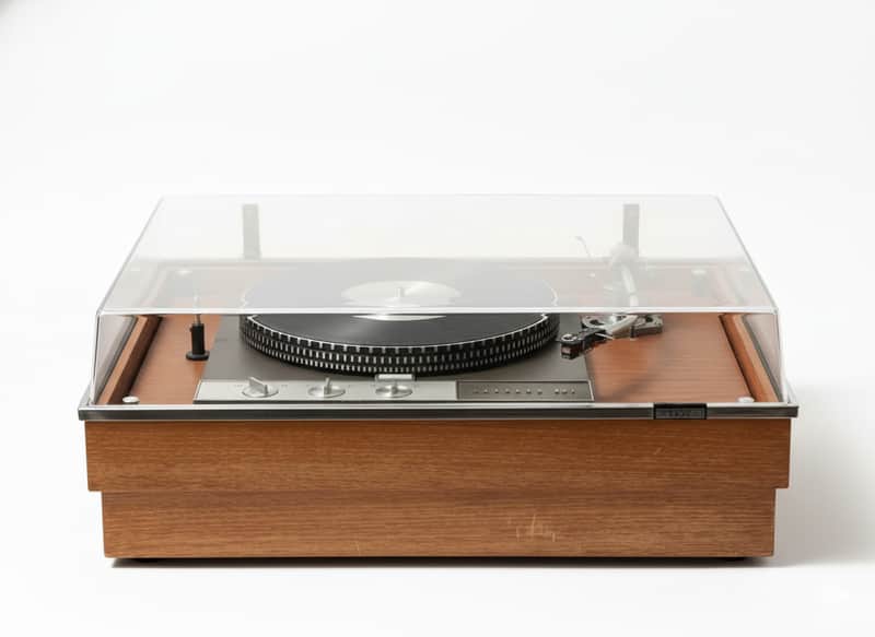 Garrard 401 Turntable + SME 3009 | Wooden Plinth & Dust Cover | Vintage Hi-Fi