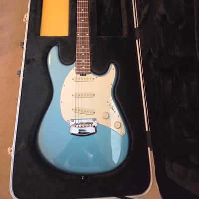 Ernie Ball Music Man Cutlass SSS Tremolo 2015 - 2017 - Vintage Turquoise image 6