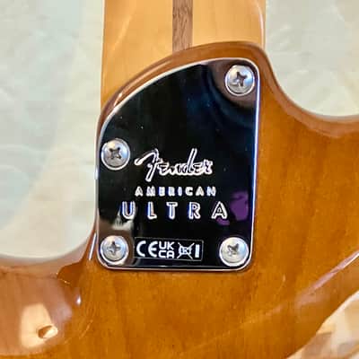 Fender Limited Edition American Ultra Stratocaster HSS Tiger's Eye 2024 - Flame Burst image 17