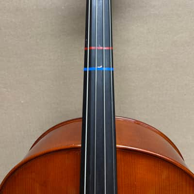 Artisan Strings Marcato Model 100 3/4 Cello 2006 Natural Finish w/ Original Gig Bag image 7