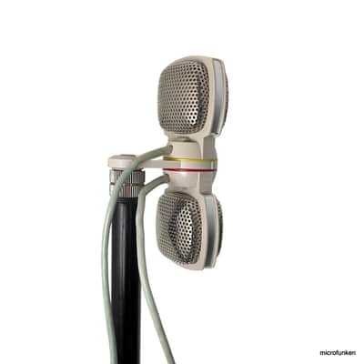 Grundig / Sennheiser GDSM202 60's Vintage Stereo Dynamic Microphone image 4
