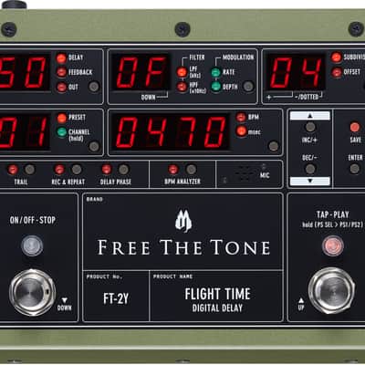 Free The Tone FT-2Y Flight Time Digital Delay *Authorized Dealer*