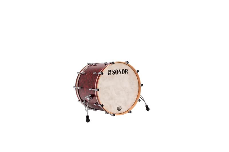 SONOR Momentum Birch Series 22x17.25" Red Pearl Wrap Bass Kick Drum | NEW | Authorized Dealer image 1
