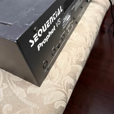 Sequential Prophet VS Rackmount 8-Voice Polyphonic Synthesizer 1986 - 1987 - Black image 2