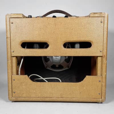 1958 Fender 5F2-A Princeton Tweed 1x8" Guitar Combo Amp image 3