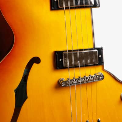 Epiphone Riviera Frequensator Royal Tan Semi-Hollow Electric Guitar image 5