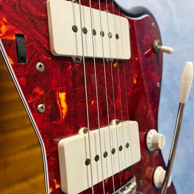 1994 Fender Japan Fotoflame Jazzmaster W/ Hardcase | Reverb