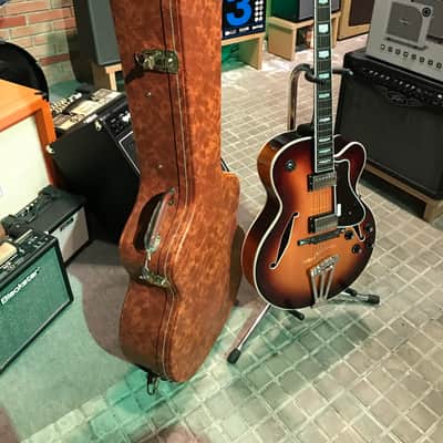 Guitarra de caja Fujigen FGN Masterfield Jazz HH Jazz Burst image 24