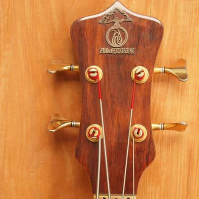 Alembic Series 1 Short Scale 4 string bass 1990 Clear Gloss image 7