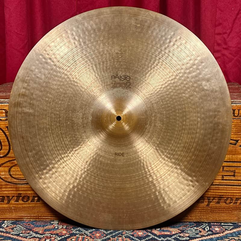 22" Paiste 1976 Black Label 2002 Ride Cymbal 3026g *Video Demo* image 1