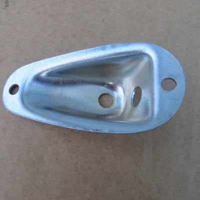 Vintage 1960s 1970s Large Guitar Input Jack Plate image 4