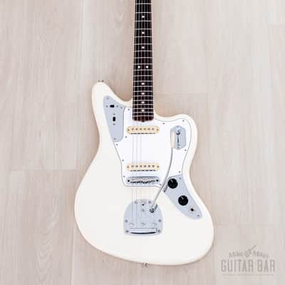 2023 Fender Johnny Marr Jaguar Offset Electric Guitar Olympic White w/ Case, Hangtags image 2