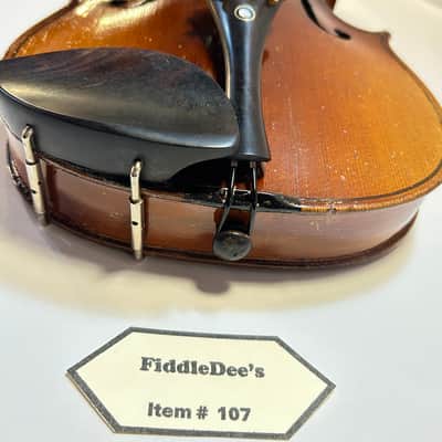 4/4 Adult Vintage Violin Unlabeled believed to be German 1910 - Varnished Maple & Spruce image 10