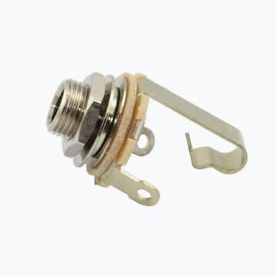 Switchcraft 1/4 Inch Mono #11 Input Jack, Nickel image 1