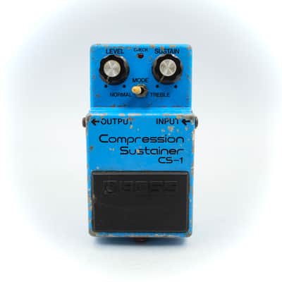 Boss CS-1 Compression Sustainer 1979 Made in Japan Silver Screw Skeleton Switch Vintage Compressor Pedal 8400 image 2