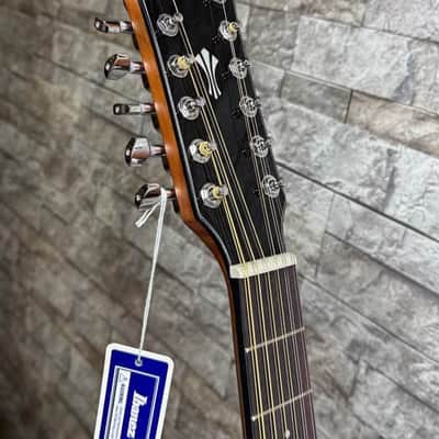Ibanez AEG5012DVH 12 String Acoustic Electric Guitar - Dark Violin Burst, aeg-5012-DVH image 7