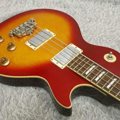 2010 Fernandes Burny LPB-65 STANDARD Vintage Cherry Sunburst Made in China image 2