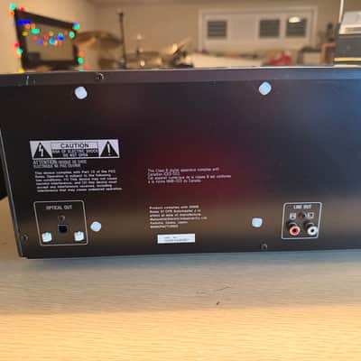 Technics SL-MC7 110+1 CD Changer Player Optical Output W/ Remote Serviced Beauty image 12