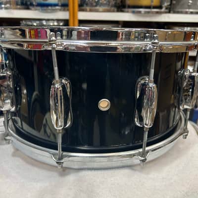 Slingerland 7 X 14" Lite Series Snare Drum (314-1224) late 90's - early 2000's - Black Lacquer image 4