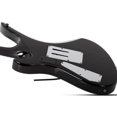 Schecter Avenger FR Przym Palladium Gloss Black image 6