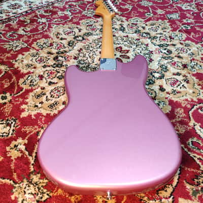 *NEW IN BOX* 2026 Fender Japan ISHIBASHI FSR Traditional II '60s Mustang, Burgundy Mist Metallic Matching Headstock, Char Homage, 6,66 lbs !! MIJ JD26 image 23