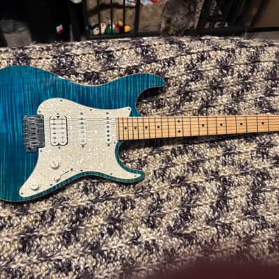 Suhr Standard Plus with Maple Fretboard 2013 - 2017 - Bahama Blue image 13