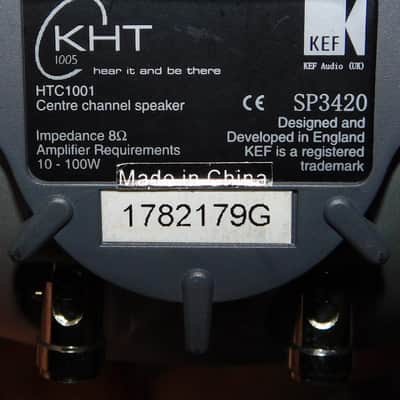 KEF HTS1001 HTC1001 5 piece surround satellite speakers image 5