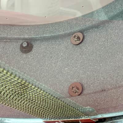 Ludwig  Standard Series Shell Kit 13-16-22-14 Snare Late 1960s-Early 1970s - Blue Strata image 10