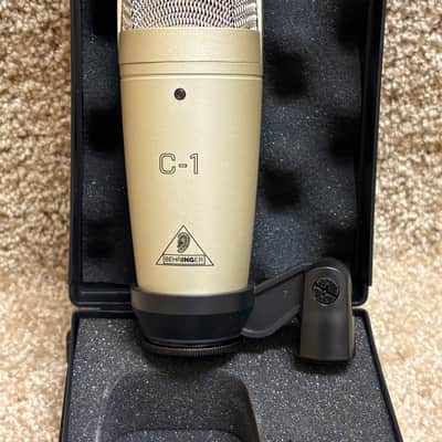 Behringer C-1 Large Diaphragm Condenser Microphone W/Clip & Case image 2