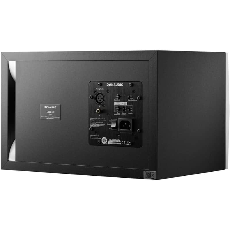 Dynaudio LYD 48 3-way Powered Studio Monitor (Right Side) - White image 1