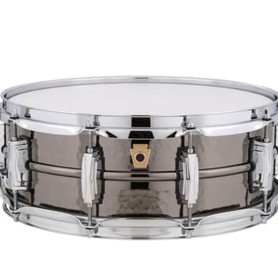 Ludwig LB416K Hammered Black Beauty 5x14" Brass Snare Drum