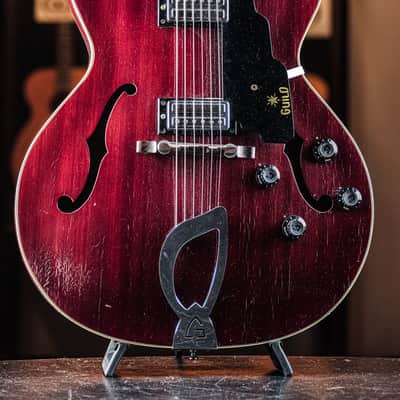 1964 Guild CE-100D Capri cherry image 1