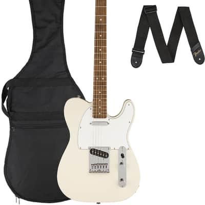 Fender Squier Affinity Telecaster - Olympic White w/ Gig Bag image 1