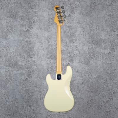 Fender PB-62 Precision Bass Reissue Olympic White MIJ 1985 image 8