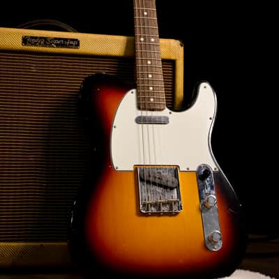 Fender Custom Shop '60 Reissue Telecaster Relic NAMM 2018 Custom Built 3 Tone Sunburst Limited Edition image 2